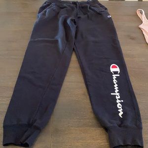 Black Champion Sweats